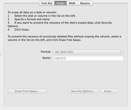 Here is a screenshot of the Disk Utility.