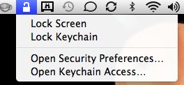 image of Keuchain Status menu