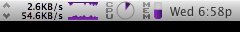 iStat Menus in menubar